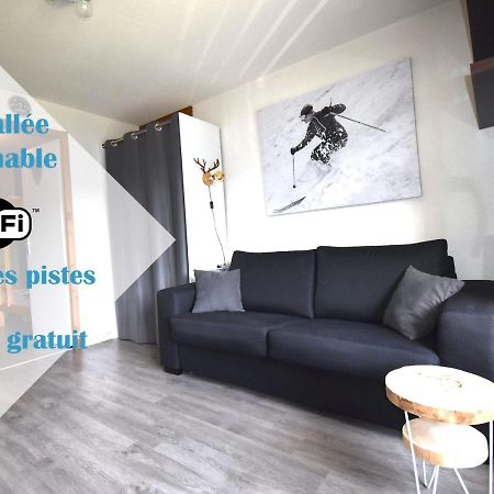 Au Pied Des Pistes B31, Chaleureux Studio 4 Pers, Vue Sur La Vallee Imprenable Avec Wifi, Draps Non Compris Saint-Jean-dʼAulps Eksteriør bilde