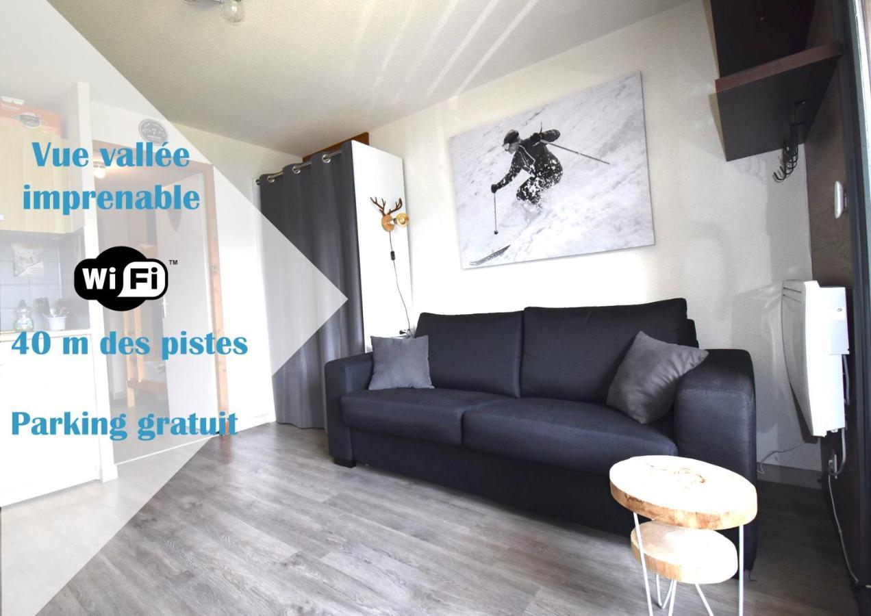 Au Pied Des Pistes B31, Chaleureux Studio 4 Pers, Vue Sur La Vallee Imprenable Avec Wifi, Draps Non Compris Saint-Jean-dʼAulps Eksteriør bilde